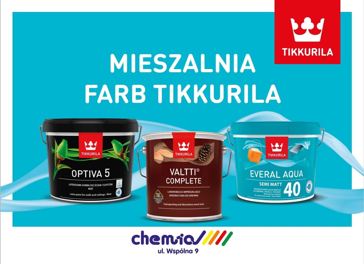 Mieszalnia Farb Tikkurila – Dobierz Swój Wymarzony Kolor!